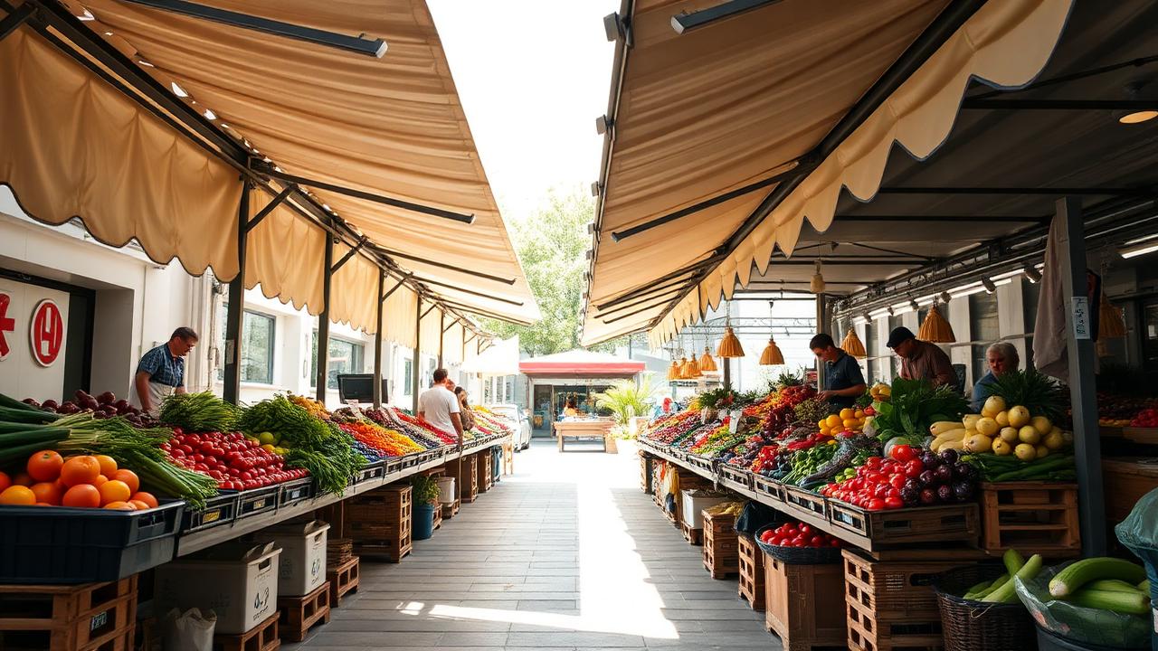 Marché aux puces de Perpignan